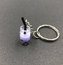 Load image into Gallery viewer, New Women/Men's Fashion Handmade Pearl milk tea coffee cup Key Chains Key Rings Alloy Charms Gifts  Wholesale